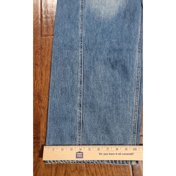 NWT MONOX Future A Choose Men's Blue Denim Relaxed Fit Baggy Jeans Sz 30x29.5" - Picture 4 of 7